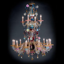 Carica l'immagine nel visualizzatore di Gallery, Lampadario SPEZIER - Top Glass Murano