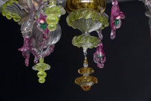 Carica l'immagine nel visualizzatore di Gallery, Lampadario SQUERO - Top Glass Murano