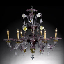 Carica l'immagine nel visualizzatore di Gallery, Lampadario SQUERO - Top Glass Murano