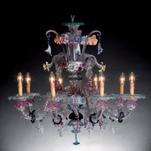 Carica l'immagine nel visualizzatore di Gallery, Lampadario SQUERO - Top Glass Murano