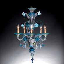 Carica l'immagine nel visualizzatore di Gallery, Lampadario TOLENTINI - Top Glass Murano