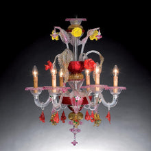 Carica l'immagine nel visualizzatore di Gallery, Lampadario TOLENTINI - Top Glass Murano