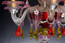 Carica l'immagine nel visualizzatore di Gallery, Lampadario TOLENTINI - Top Glass Murano