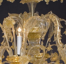Carica l'immagine nel visualizzatore di Gallery, Lampadario BARBARIGO - Top Glass Murano