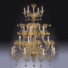 Carica l'immagine nel visualizzatore di Gallery, Lampadario BARBARIGO - Top Glass Murano