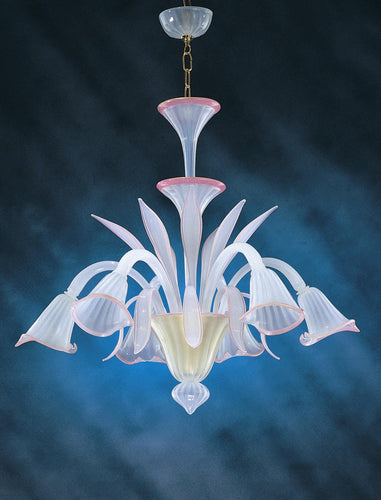 LAMPADARIO FLORA - Top Glass Murano