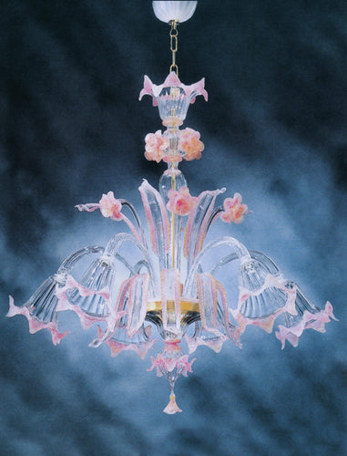 Lampadario Pantera Rosa - Top Glass Murano