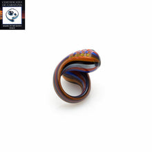 Load image into Gallery viewer, Anello due gocce murrina battuta MULTICOLOR - Top Glass Murano
